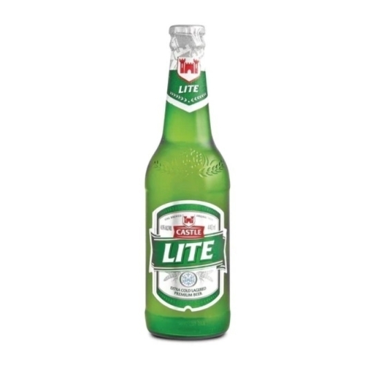 Castle lite beer